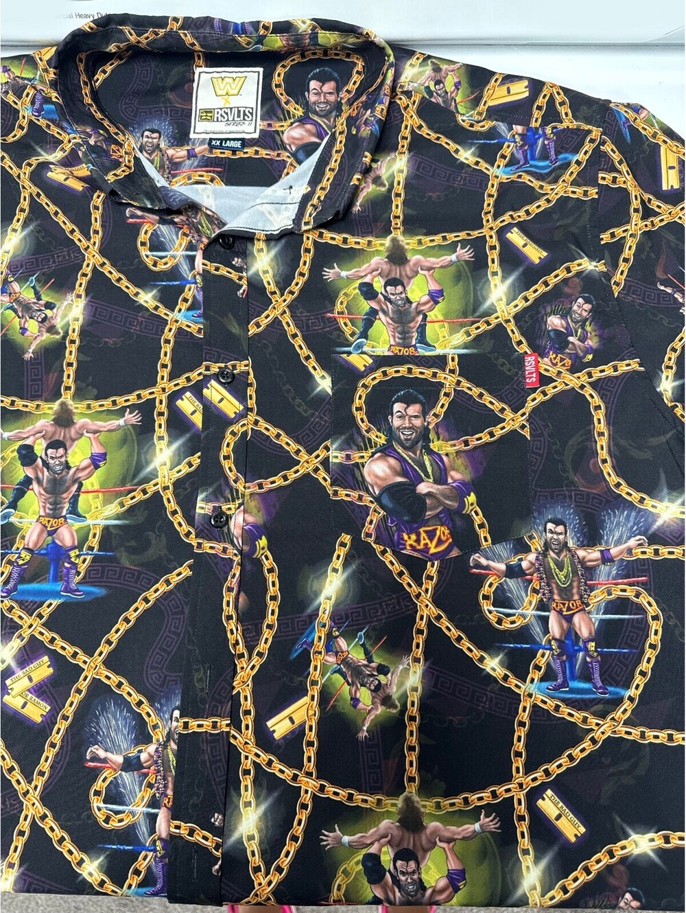 Razor Ramon RSVLTS Button Down Shirt - Picture 9 of 13